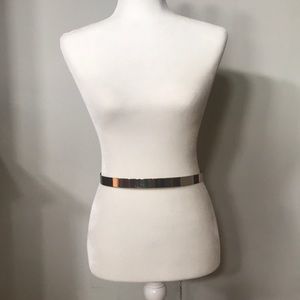 Gold belt with chain